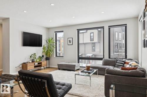 9 1304 Rutherford Road, Edmonton, AB - Indoor Photo Showing Living Room