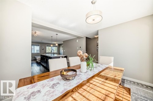 3346 15A Avenue, Edmonton, AB - Indoor Photo Showing Dining Room