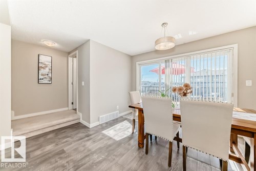 3346 15A Avenue, Edmonton, AB - Indoor Photo Showing Dining Room