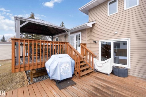 4515 56A Avenue, Stony Plain, AB - Outdoor With Deck Patio Veranda With Exterior