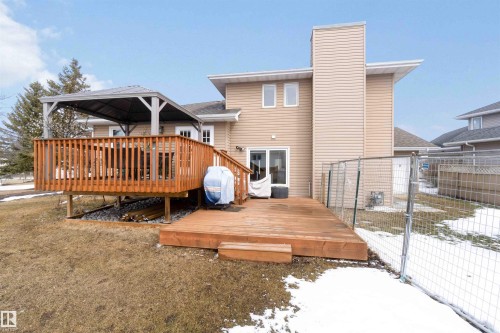 4515 56A Avenue, Stony Plain, AB - Outdoor With Deck Patio Veranda With Exterior