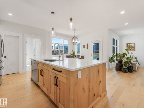 7215 May Road, Edmonton, AB - Indoor Photo Showing Kitchen