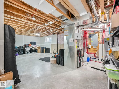 16412 12 Avenue, Edmonton, AB - Indoor Photo Showing Basement