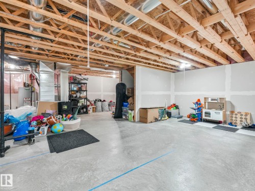 16412 12 Avenue, Edmonton, AB - Indoor Photo Showing Basement