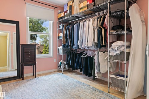 second bedroom - 6163 38 Avenue, Edmonton, AB - Indoor With Storage