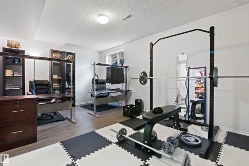6163 38 Avenue, Edmonton, AB - Indoor Photo Showing Gym Room