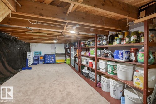 15603 122 Street, Edmonton, AB - Indoor Photo Showing Basement