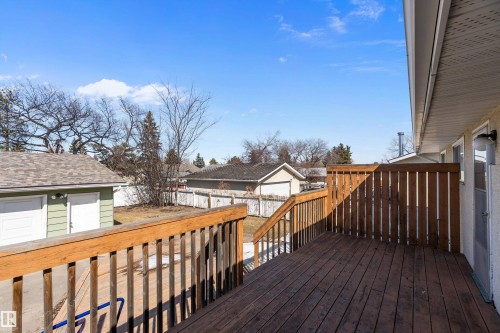 6736 31A Avenue, Edmonton, AB - Outdoor With Deck Patio Veranda With Exterior