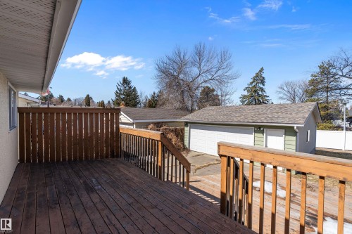 6736 31A Avenue, Edmonton, AB - Outdoor With Deck Patio Veranda With Exterior