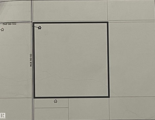 Survey Map. Indicating property boundaries and adjacent road designations - 55131 Range Road 83, Rural Yellowhead, AB - Indoor Photo Showing Other Room