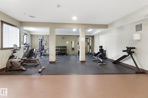 324 2503 Hanna Crescent, Edmonton, AB - Indoor Photo Showing Gym Room