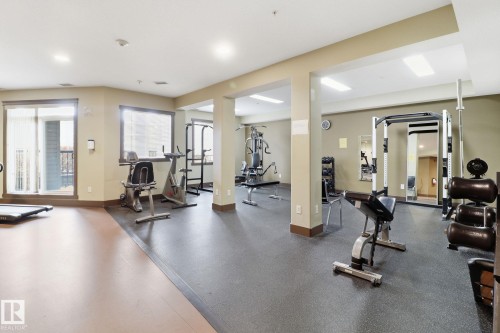 324 2503 Hanna Crescent, Edmonton, AB - Indoor Photo Showing Gym Room