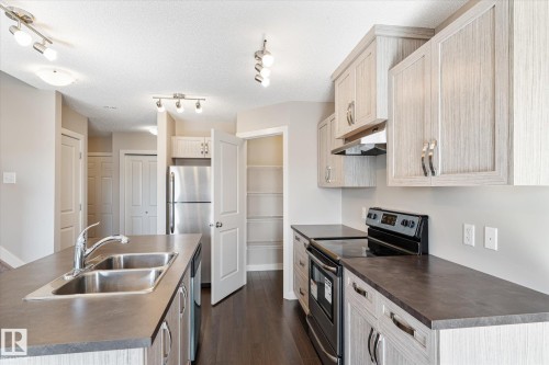 3217 11 Avenue, Edmonton, AB - Indoor Photo Showing Kitchen With Double Sink With Upgraded Kitchen