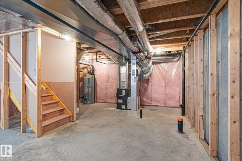 3217 11 Avenue, Edmonton, AB - Indoor Photo Showing Basement