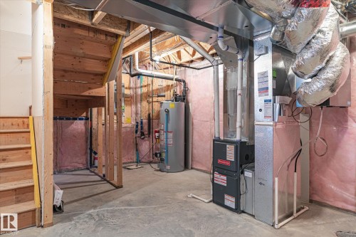 3217 11 Avenue, Edmonton, AB - Indoor Photo Showing Basement