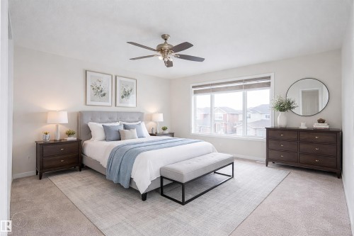 2122 52A Street, Edmonton, AB - Indoor Photo Showing Bedroom