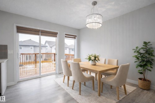 2122 52A Street, Edmonton, AB - Indoor Photo Showing Dining Room