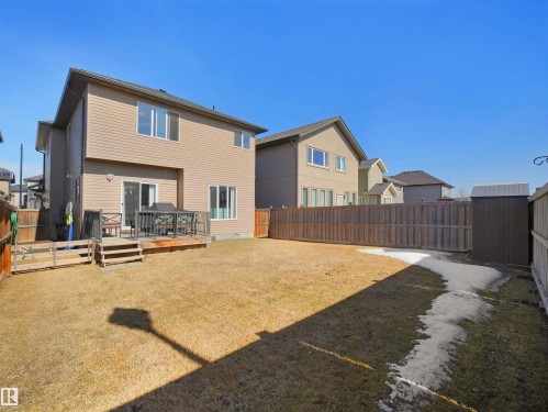 3694 Claxton Place, Edmonton, AB - Outdoor With Deck Patio Veranda With Exterior