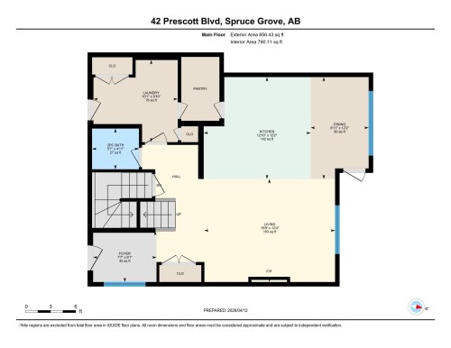 Floor plan - 42 Prescott Boulevard, Spruce Grove, AB - Other