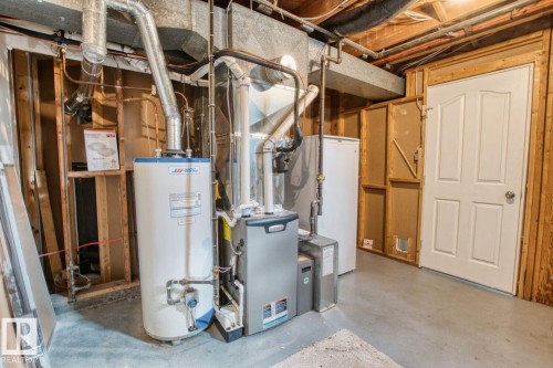 8916 148 Street, Edmonton, AB - Indoor Photo Showing Basement