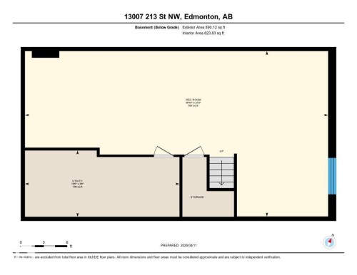 Floor plan - 13007 213 Street, Edmonton, AB - Other