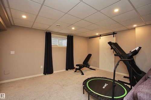7 Ashgrove, Spruce Grove, AB - Indoor Photo Showing Gym Room