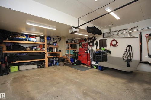 7 Ashgrove, Spruce Grove, AB - Indoor Photo Showing Garage