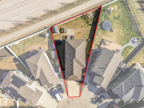 Property Survey. Depicting the property boundary and improvements - 3910 49 Avenue, Beaumont, AB - Other
