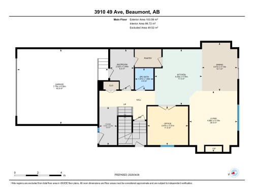 Floor plan - 3910 49 Avenue, Beaumont, AB - Other