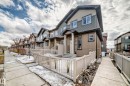 81 3305 Orchards Link Link, Edmonton, AB  - Outdoor With Facade 