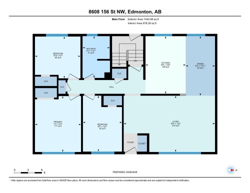 Floor plan - 8608 156 Street, Edmonton, AB - Other