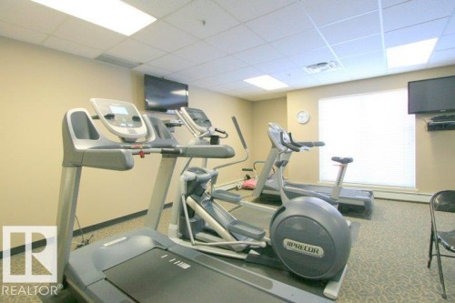 1402 9707 105 Street, Edmonton, AB - Indoor Photo Showing Gym Room