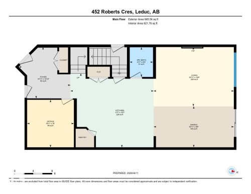 Floor plan - 452 Roberts Crescent, Leduc, AB - Other