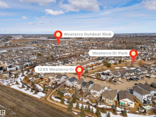 1245 Westerra Crescent, Stony Plain, AB - Outdoor With View