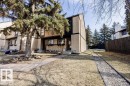The property features a distinct two-story facade with a large mature tree in the front yard - 12032 25 Avenue, Edmonton, AB  - Outdoor 