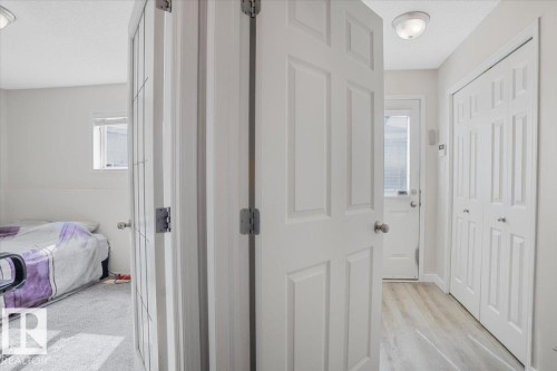 The property features light-colored walls and doors throughout - 3119 32 Avenue, Edmonton, AB - Indoor