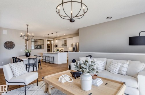 100 Redpoll Wynd, St. Albert, AB - Indoor Photo Showing Living Room
