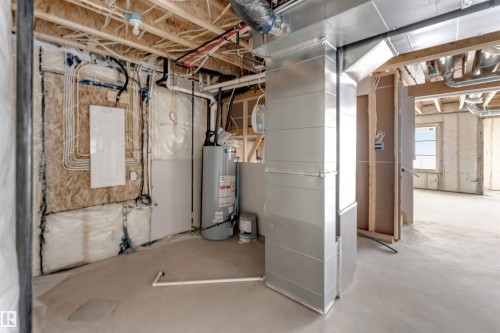 152 Edgewater Circle, Leduc, AB - Indoor Photo Showing Basement