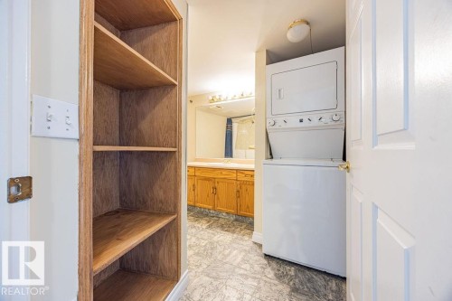 #305 9926 100 Av, Fort Saskatchewan, AB - Indoor Photo Showing Laundry Room