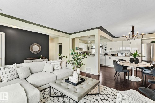 11334 52 Street, Edmonton, AB - Indoor Photo Showing Living Room