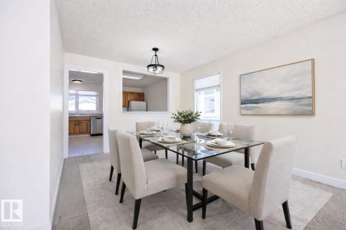 14008 83 Street, Edmonton, AB - Indoor Photo Showing Dining Room