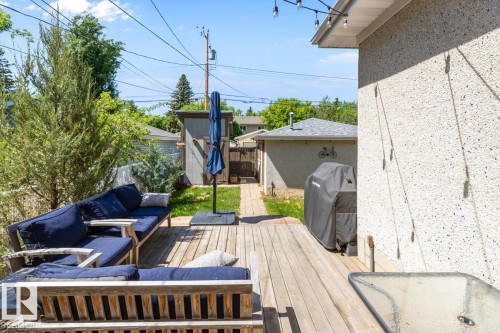 9328 94 Street, Edmonton, AB - Outdoor With Deck Patio Veranda With Exterior