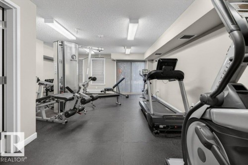 206 3719 Whitelaw Lane, Edmonton, AB - Indoor Photo Showing Gym Room