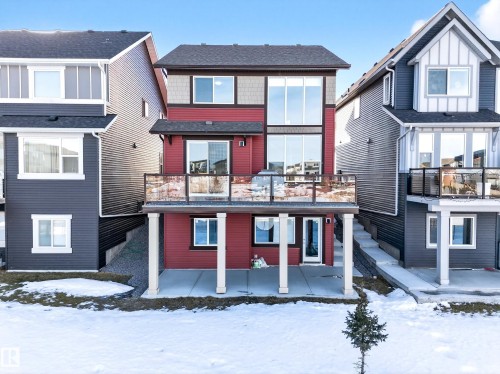 1575 Plum Circle Circle, Edmonton, AB - Outdoor With Deck Patio Veranda With Facade