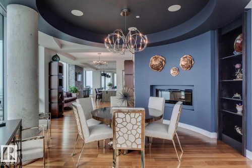 3001 11969 Jasper Avenue, Edmonton, AB - Indoor Photo Showing Dining Room