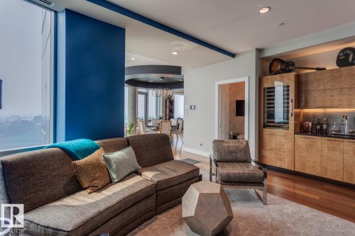 3001 11969 Jasper Avenue, Edmonton, AB - Indoor Photo Showing Living Room