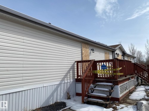 4816 48 Avenue, Wetaskiwin, AB - Outdoor With Deck Patio Veranda With Exterior