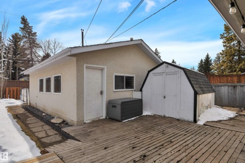 4224 Aspen Drive E, Edmonton, AB - Outdoor With Deck Patio Veranda With Exterior