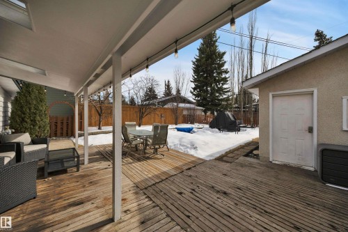 4224 Aspen Drive E, Edmonton, AB - Outdoor With Deck Patio Veranda With Exterior