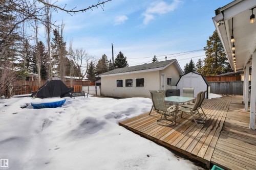 4224 Aspen Drive E, Edmonton, AB - Outdoor With Deck Patio Veranda